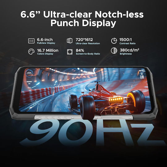 Doogee Blade10 Power Dual SIM (8/128GB) Устойчив Смартфон Черен