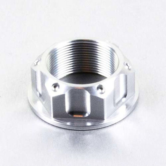 Pro Bolt Aluminum Handlebar Clamp Nut Ltyokeo50s Suzuki Gsx 750 F 88-03 Kawasaki W 800 11-16 Silver