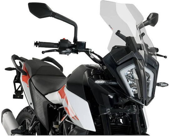 Puig Touring Motorcycle Windshield & Windscreen Transparent Visor for KTM 390 Adventure 20414W