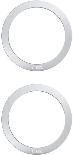Tech-Protect MagSafe Ring MMP-110 Silver & Silver 2τμχ