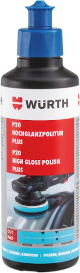 Wurth P20 High-Gloss Polish Plus Αλοιφή Γυαλίσματος Αυτοκινήτου 250gr