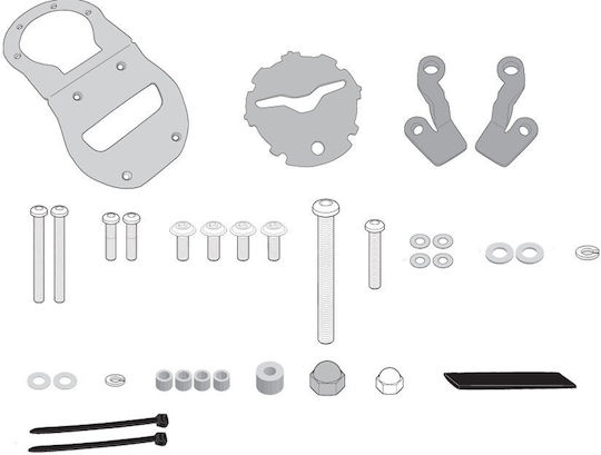 Kappa Moto Kappa Moto Motorcycle Luggage Rack 19-23