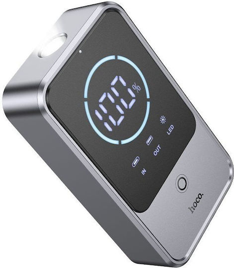 Hoco QS7 Преносим Стартер За Батерия На Автомобил 10000mAh С Power Bank USB Фенер