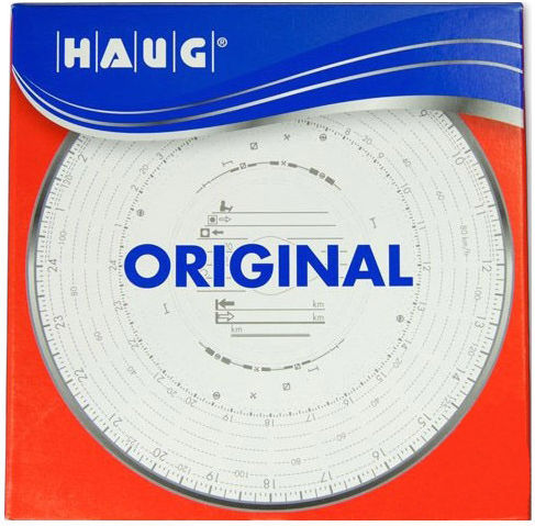 Ταχογράφοι Haug Original Combi 140km/h 100 Τεμάχια
