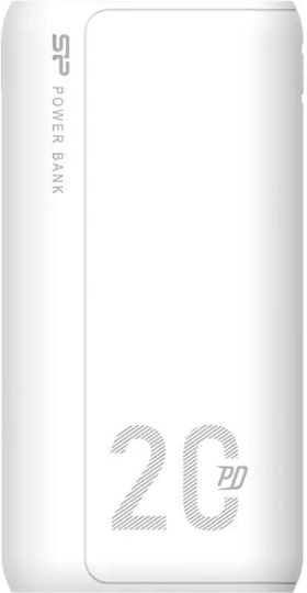 Silicon Power QS15 Power Bank 20000mAh 18W With 2 USB-A Output Ports And USB-C Output Port Quick Charge White