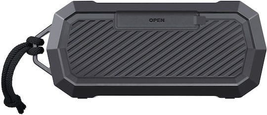 Defender Octagon Ηχείο Bluetooth 5W με Ραδιόφωνο και Διάρκεια Μπαταρίας έως 5 ώρες Μαύρο