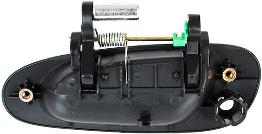 Honda Civic Vii H B 01-06 Exterior Door Handle Hole Black Gloss Front Right
