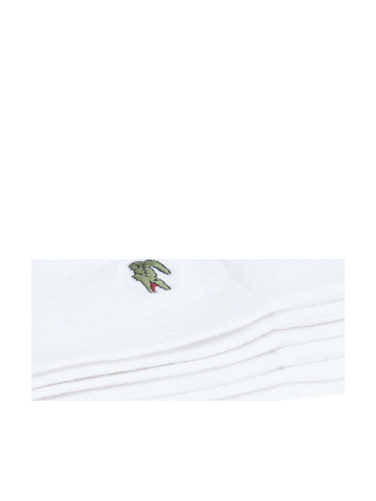 Lacoste Men's White Socks 3Pack