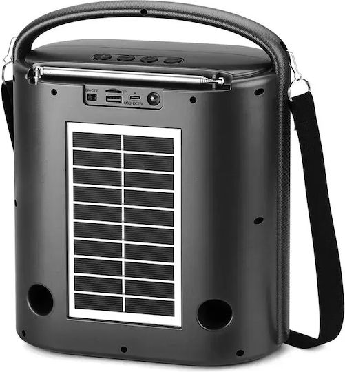 Ηχείο Bluetooth 20W με Ραδιόφωνο και Διάρκεια Μπαταρίας έως 5 ώρες Solar Charging and USB-C Recharge