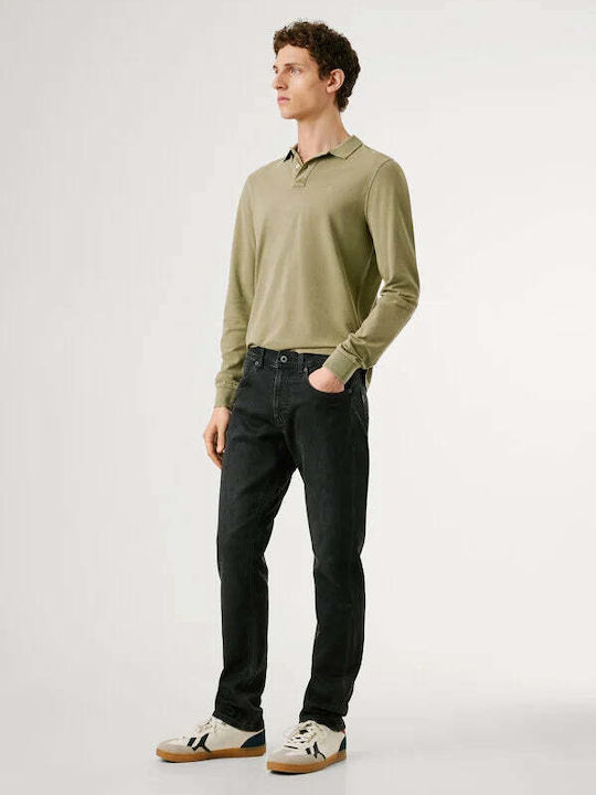 Men's Trousers Slim Fit Black
