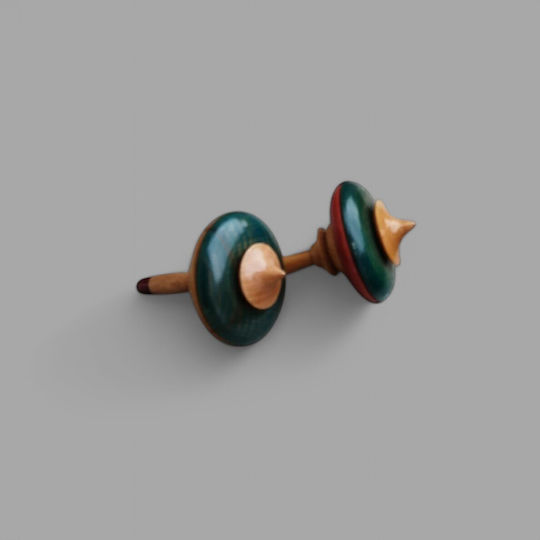 Wooden Spinning Top with Dimensions 7*7 2pcs