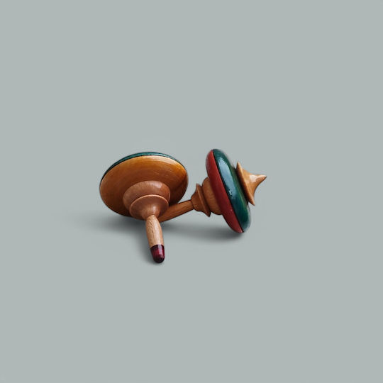 Wooden Spinning Top with Dimensions 7*7 2pcs
