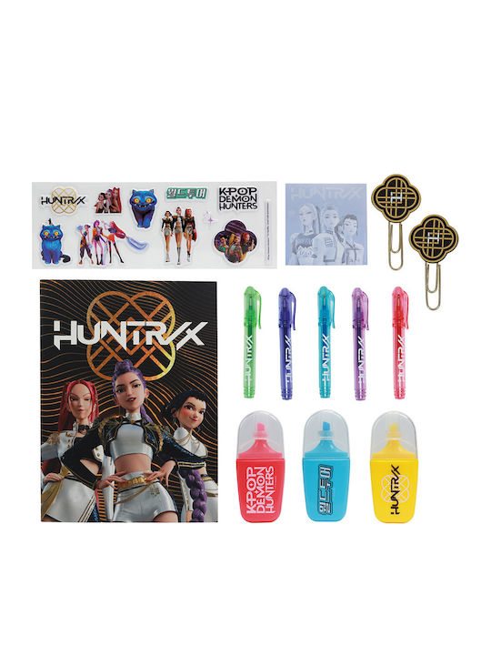 Blue Sky K-Pop Demon Hunters Stationery Set Kids Wallet Blue Sky K-Pop Demon Hunters Stationery Set Kids Wallet