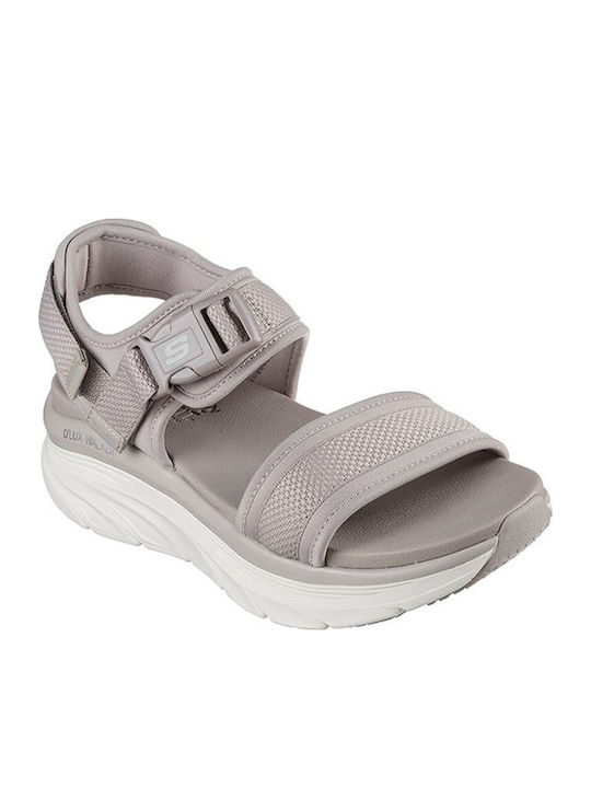D'lux Daily Outing Women's Summer Platforms Grey