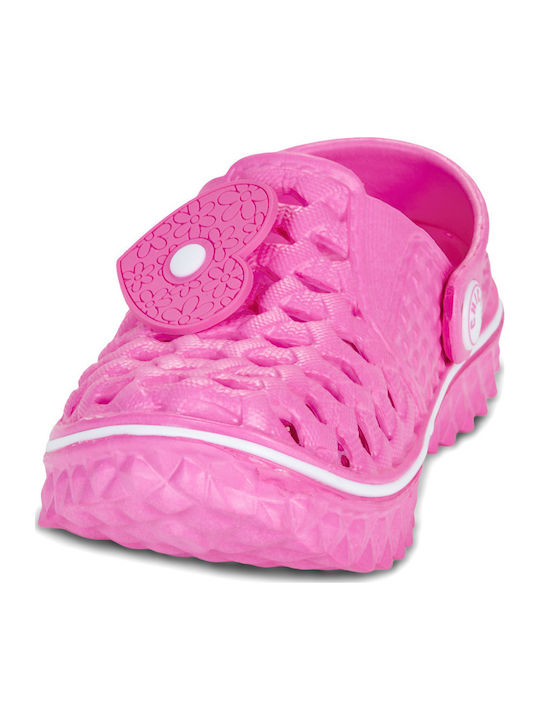 Kids Beach Clogs Pink