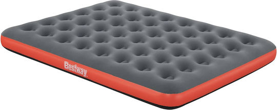 Bestway Bestway Doppel-Luftmatratze mit Integrierter Handpumpe 203x152x22cm Grau