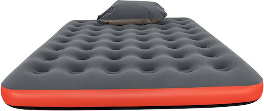Bestway Bestway Doppel-Luftmatratze mit Integrierter Handpumpe 203x152x22cm Grau