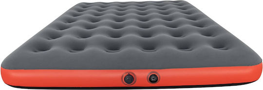 Bestway Bestway Doppel-Luftmatratze mit Integrierter Handpumpe 203x152x22cm Grau