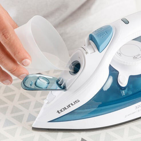 Taurus Bali 3200 X-slide Steam Iron 3200W with Ceramic Plate