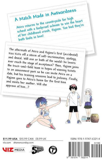 Akira Failing In Love Vol 3, Viz Media Subs Shogakukan