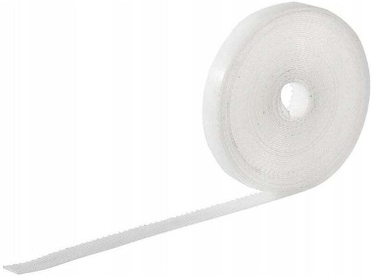 Velcro Bandă cu Cârlig și Buclă Albă 5.6mx15mm Velcro Bandă cu Cârlig și Buclă Albă 5.6mx15mm