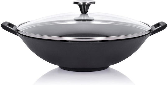 Duka Wok από Μαντέμι με Καπάκι 30cm