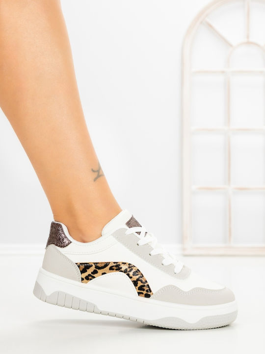Adidași Flatforms Pentru Femei Gri