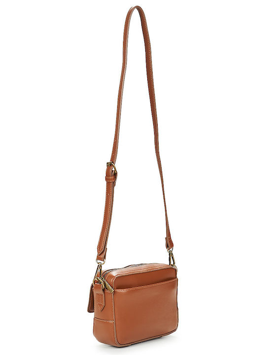 Alma Hexia Damen Schultertasche Braun