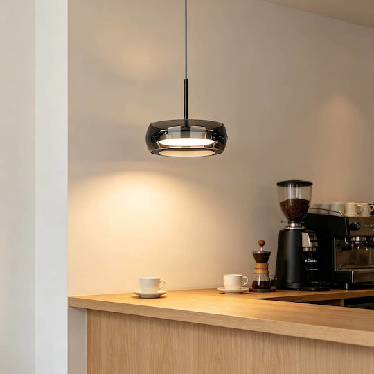 Verstellbare Deckenleuchte Schwarz LED mit Warmes Weiß Licht PA-134-Schwarz