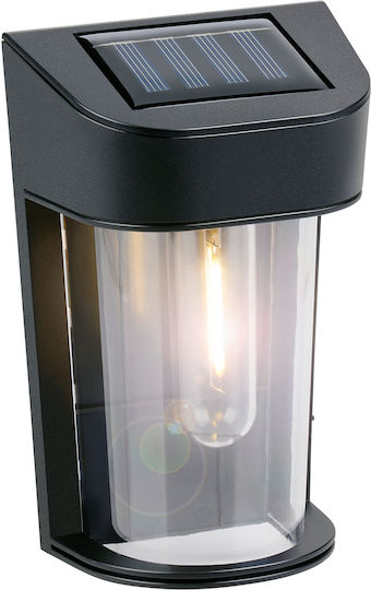 Grundig Επιτοίχιο Ηλιακό Φωτιστικό 7lm Θερμό Λευκό με Φωτοκύτταρο IP44 8x6x13.9εκ.