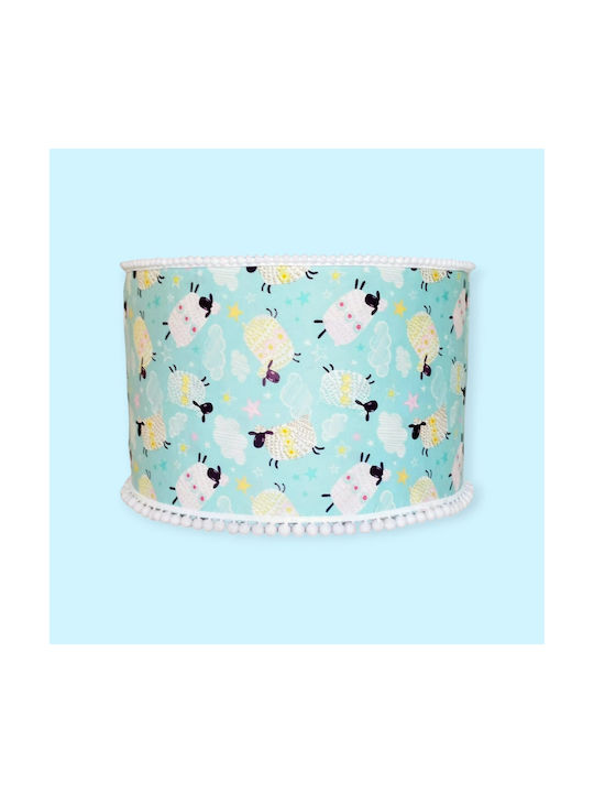 Stehlampe Glückliches Schäfchen Maße 35*25 E27 Oxygen Lampshades