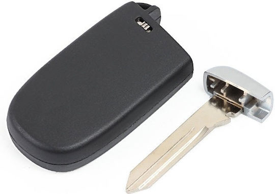 Husă Pentru Chei Auto Compatibilă Cu Jeep Cherokee Wrangler Dodge Ram Durango Chrysler – Lamă Necutită