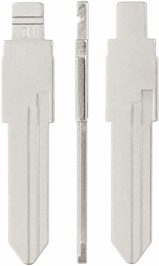 Set 3 Car Key Blades 01# Hu49 Volkswagen Audi