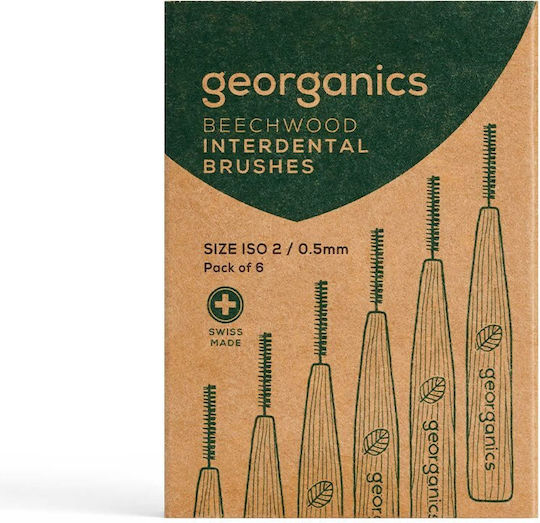 Georganics Интердентални четки 0.5mm 6бр
