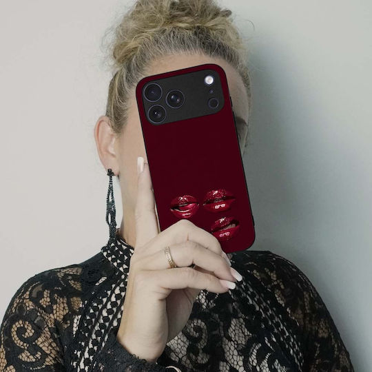 Sonique Diva Series Case Samsung Galaxy Z Fold 4 Red Lips
