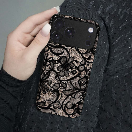 Калъф Sonique Diva Series Samsung Galaxy Z Fold 4 Черна Дантела