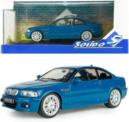 Mașină Model Bmw M3 Coupe Laguna Seca Albastru 2000 Scara 1:43