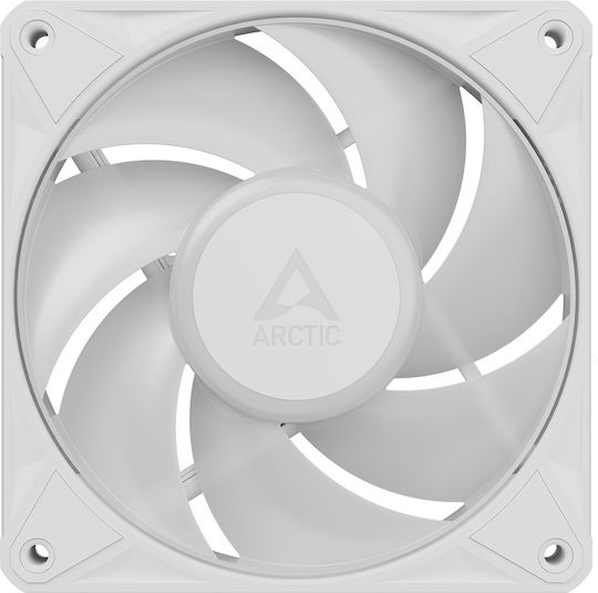 Arctic BioniX P12 A-RGB Вентилатор за кутия 120mm (3000rpm / 76cfm) със Свързване 4-изводна ШИМ Бял