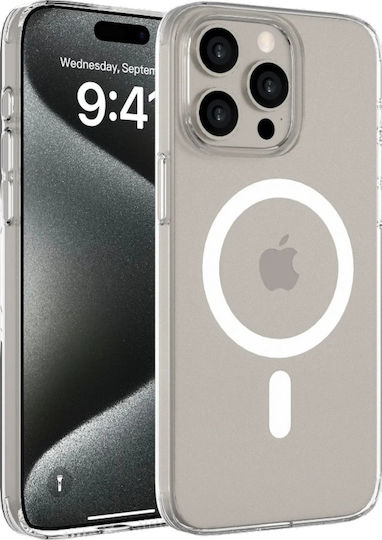 Nekit Handyhülle Für iPhone 15 Pro Max Dünne Bare Hülle Harte Dünne Transparente Magsafe 1,2mm
