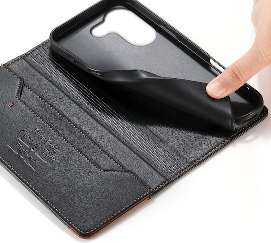 Xiaomi Poco X8 Pro 5g Case Dierfeng Leather Wallet Black