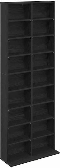 vidaXL Floor CD Case 65x23.5x175cm