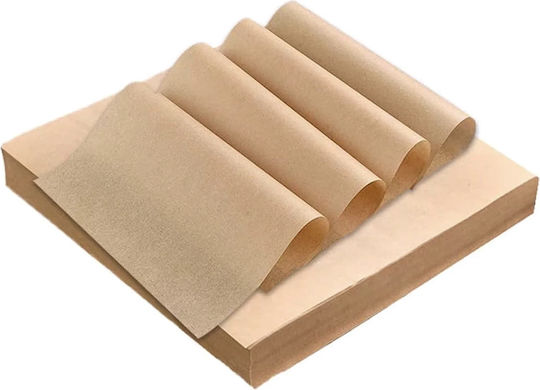 Hârtie De Copt Antiaderentă Tăiată În Foi 30m x 30cm 50 Bucăți