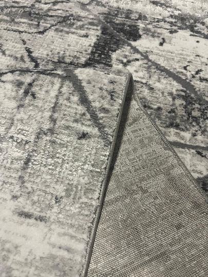 Lz287 Χαλί Διάδρομος Γκρι 80x100cm με Πλάτος 80cm (τιμή ανά μέτρο)
