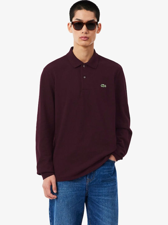 Lacoste Polo Μπλούζα Μπορντό