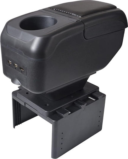 Gmax Cotieră Auto Din Piele Universal Neagră