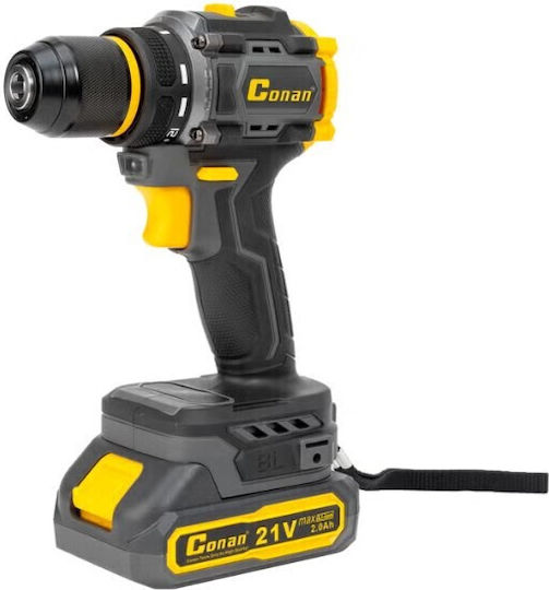 Conan COLI0821B Drill Driver Battery Brushless 21V 2x2Ah