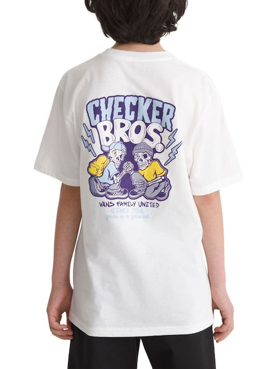 Vans Kids T-shirt White Checker