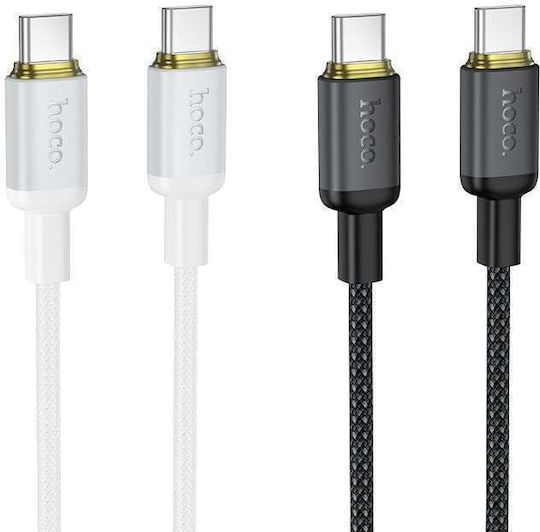 Hoco USB Typ-C Kabel Männlich - USB-C 60W Schwarz 1m