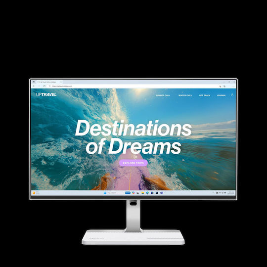 Lenovo L24 IPS Gaming Monitor 23.8" FHD 1920x1080 144Hz With Response Time 4ms GTG White