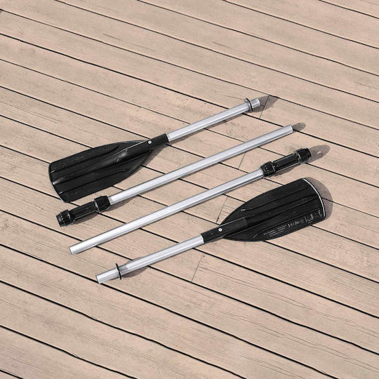 Barcă Gonflabilă Gri Alb 3,64 X 1,66 M Pvc 42035746 Gri